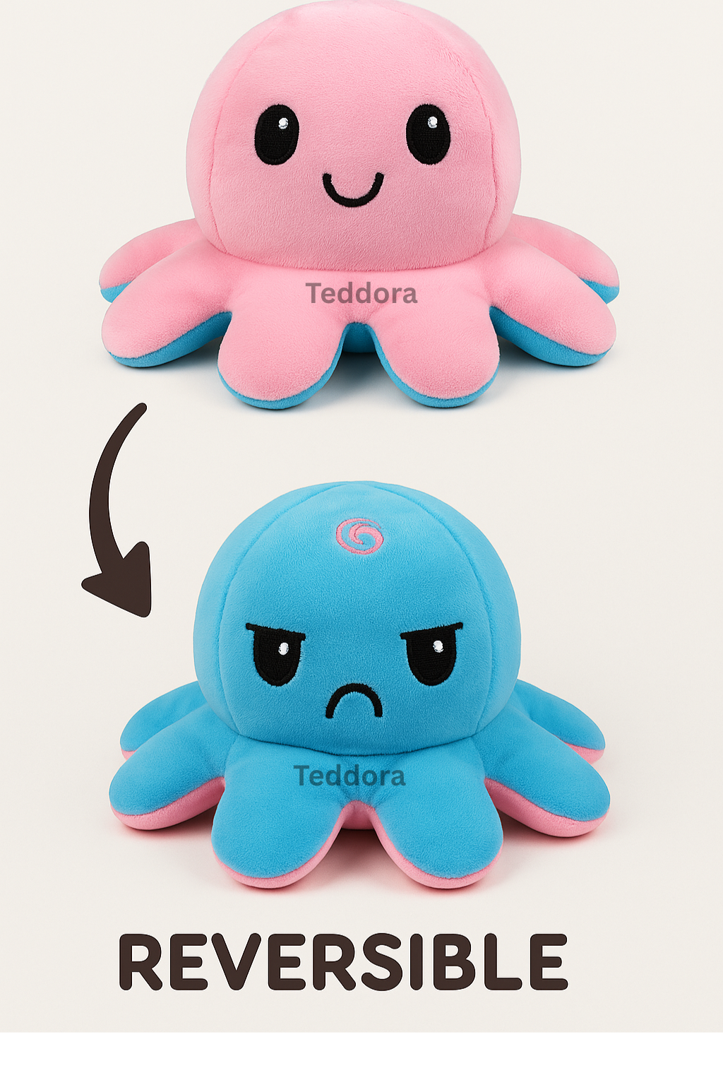 TEDDORA Filppy Octo Soft Toys - 15cm