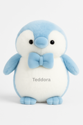 TEDDORA Mr. Bow Pingu Soft Toys - 30cm