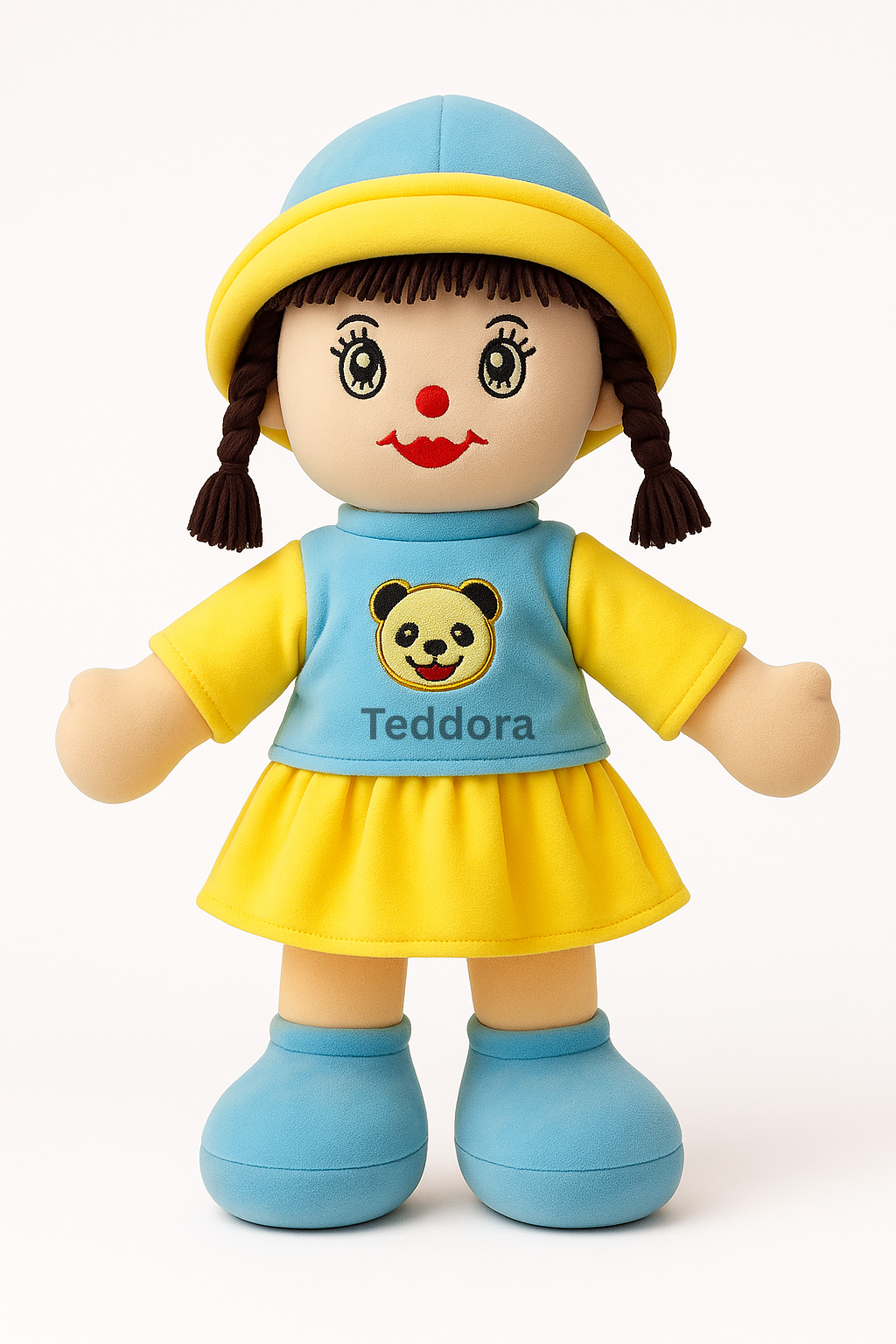 TEDDORA Addy Girl Soft Toy - 40cm