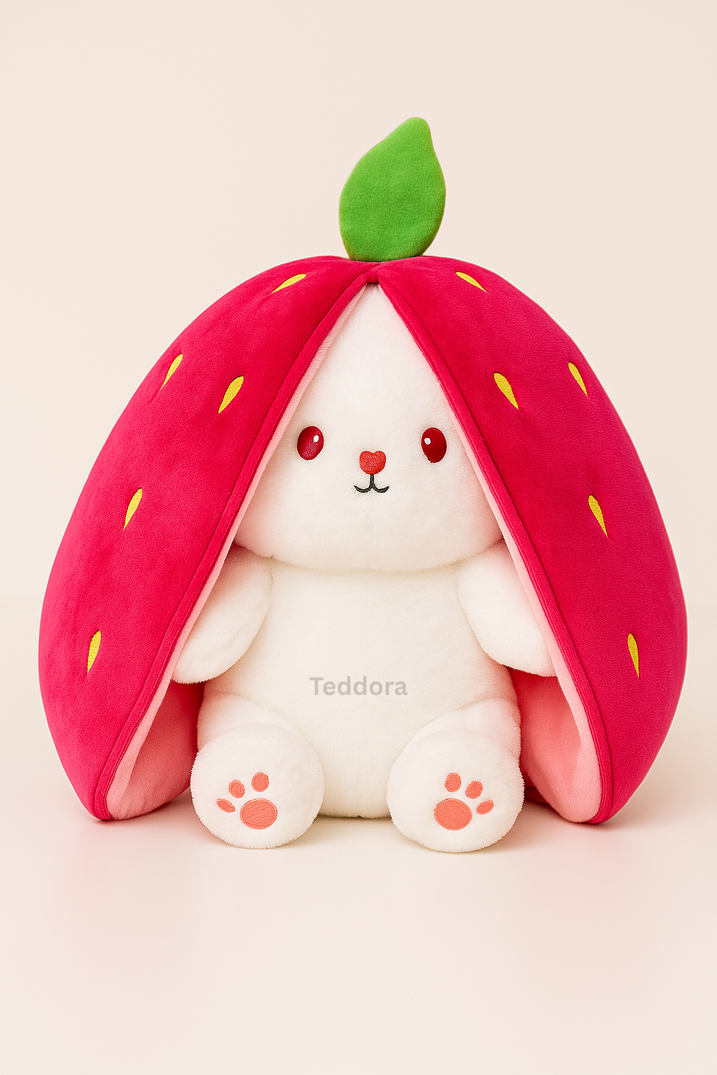 TEDDORA Fruit Rabbit Soft Toy - 25cm