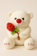 TEDDORA Rose Teddy Soft Toy - 35cm