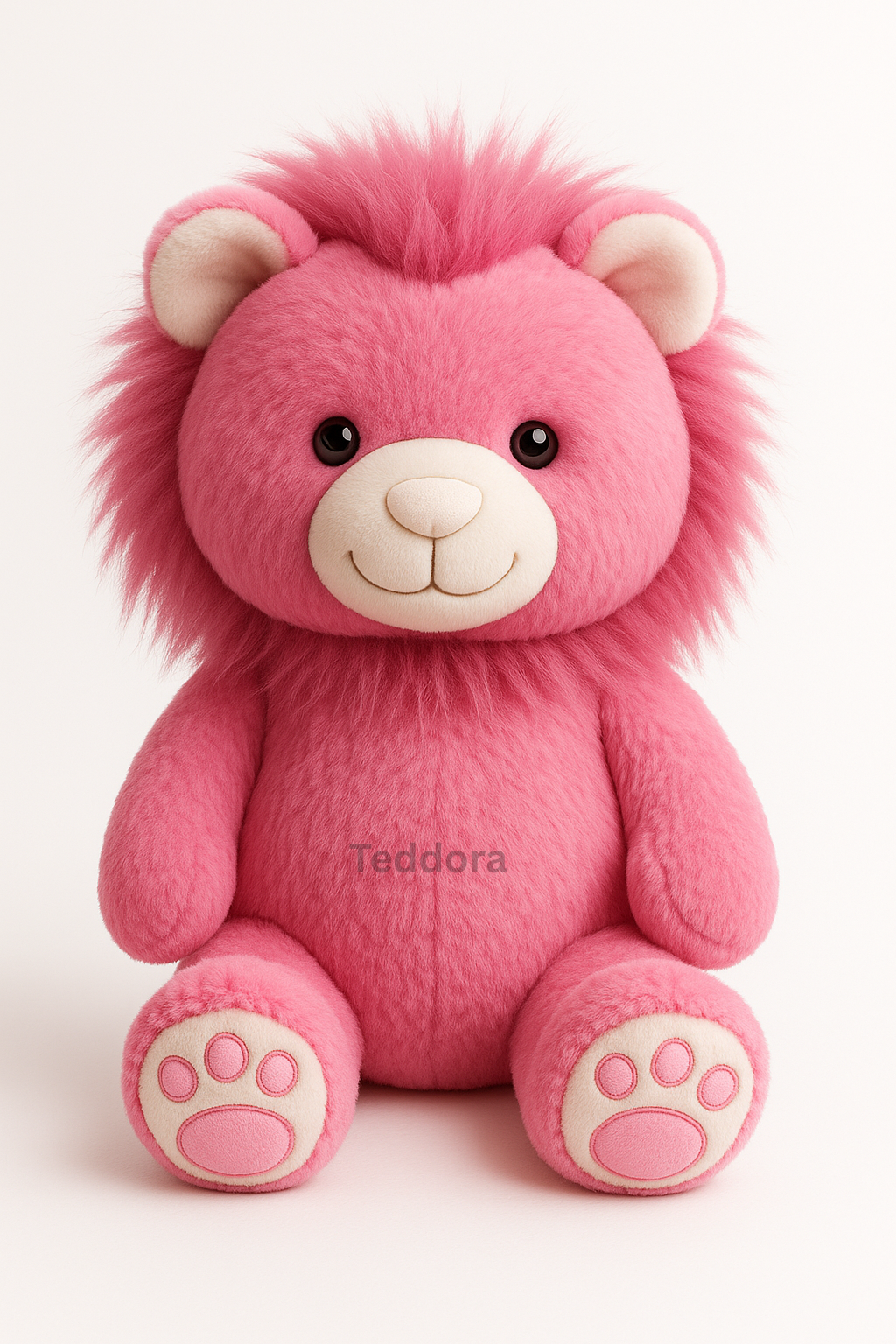 TEDDORA  Fluffy King Soft Toy - 30cm