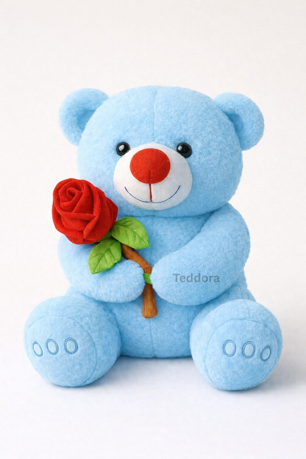 TEDDORA Rose Teddy Soft Toy - 35cm