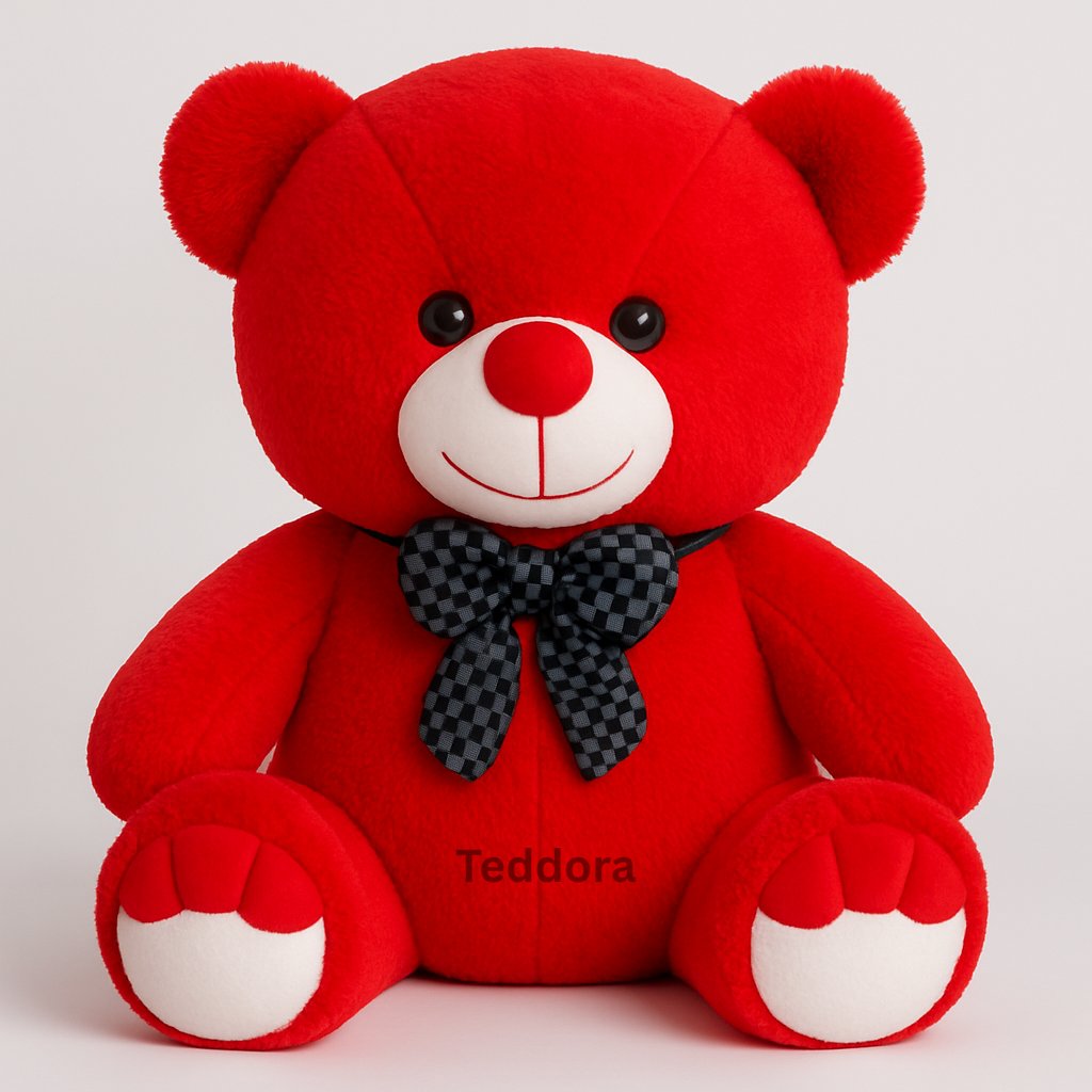 TEDDORA Mr. Bow Soft Toy - 40cm