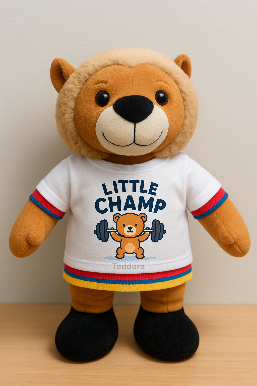 TEDDORA Gymmy Leo  Soft Toy - 30cm