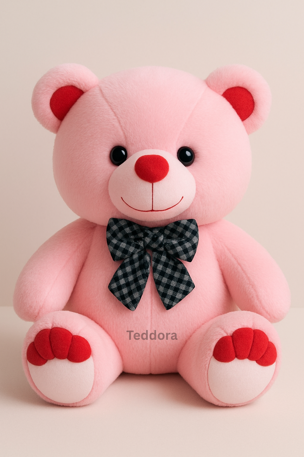 TEDDORA Mr. Bow Soft Toy - 40cm