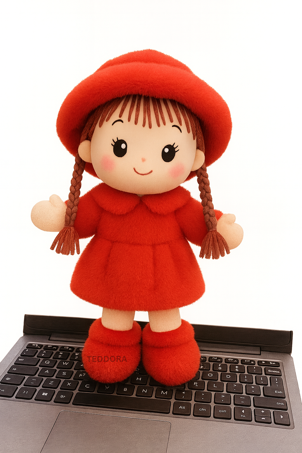 TEDDORA Rainbow Rosie Soft Doll - 30cm