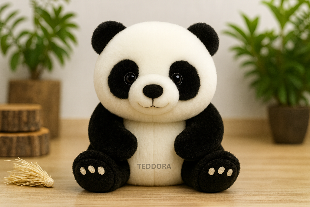 TEDDORA Panda Boo Soft Toy