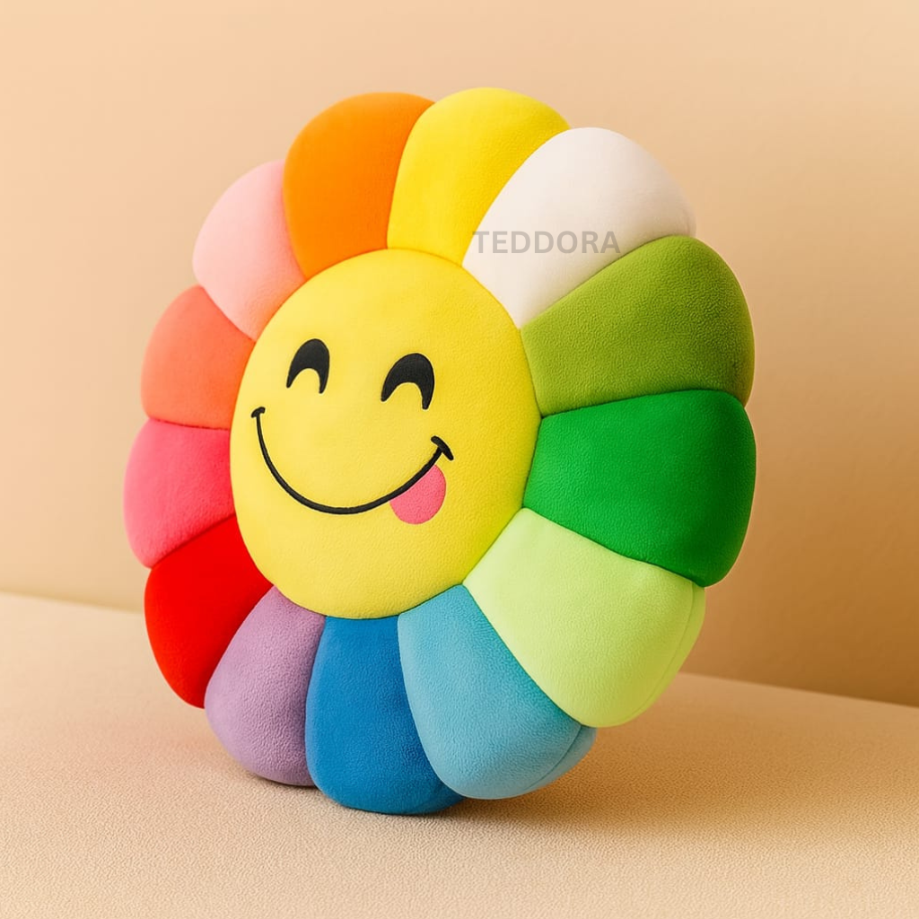 TEDDORA Flower Soft Pillow -20cm