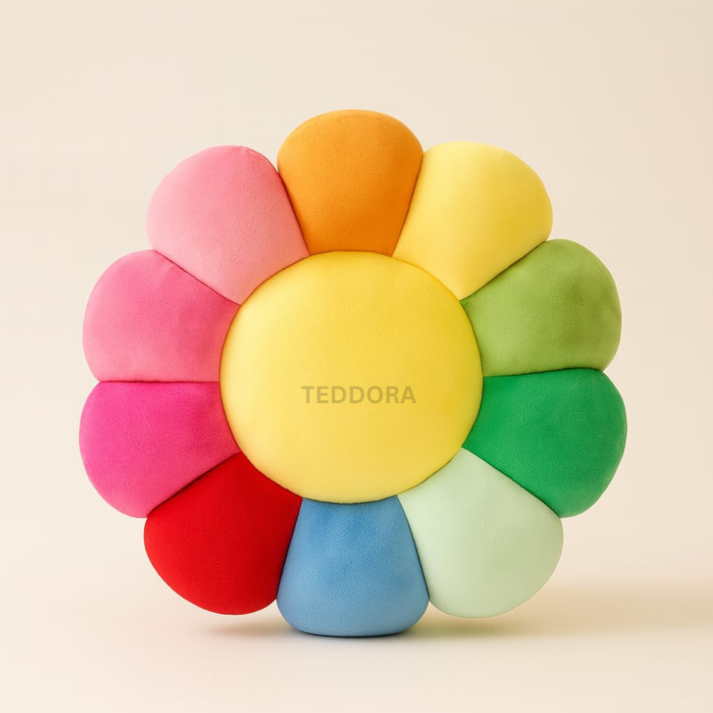 TEDDORA Flower Soft Pillow -20cm