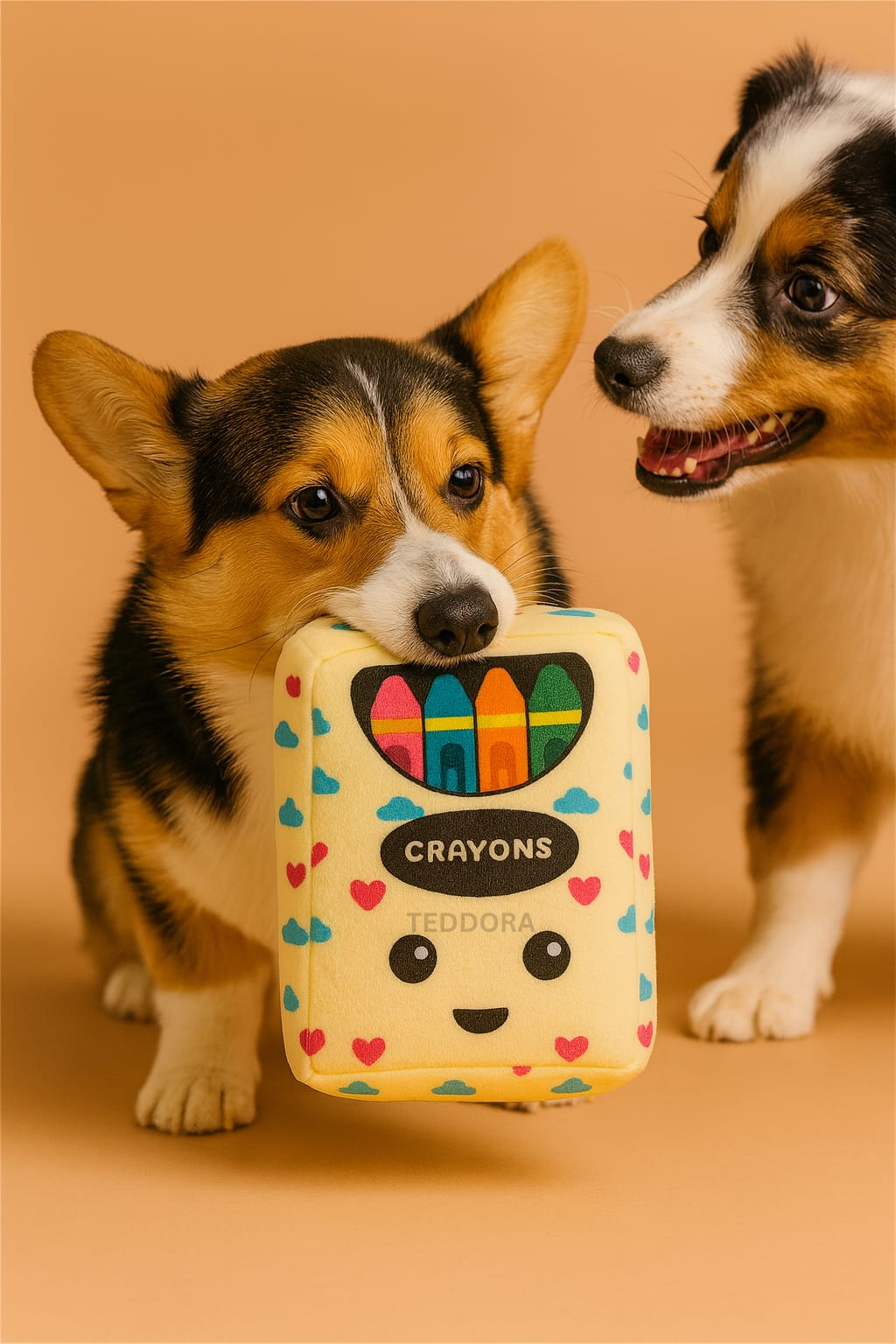 interactive crayon dog toys for dogs