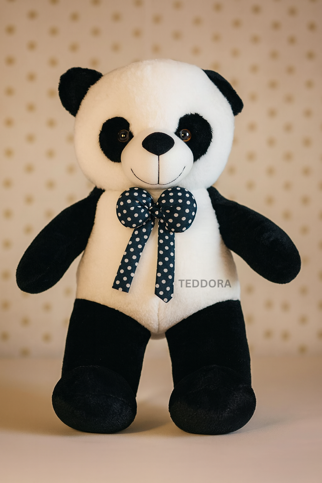 TEDDORA Fluffy Panda Soft Toy - 1ft