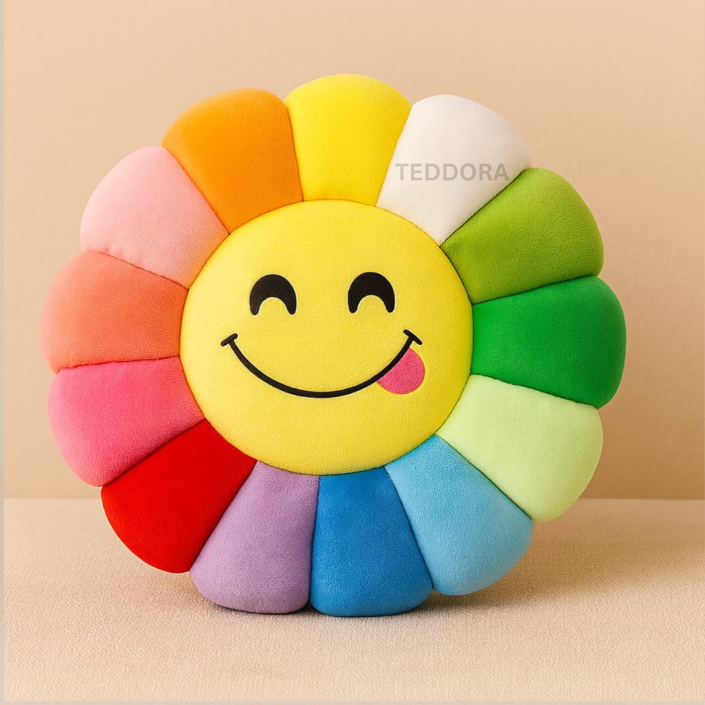 TEDDORA Flower Soft Pillow -20cm