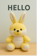 TEDDORA Mini Bunny Soft - 18cm